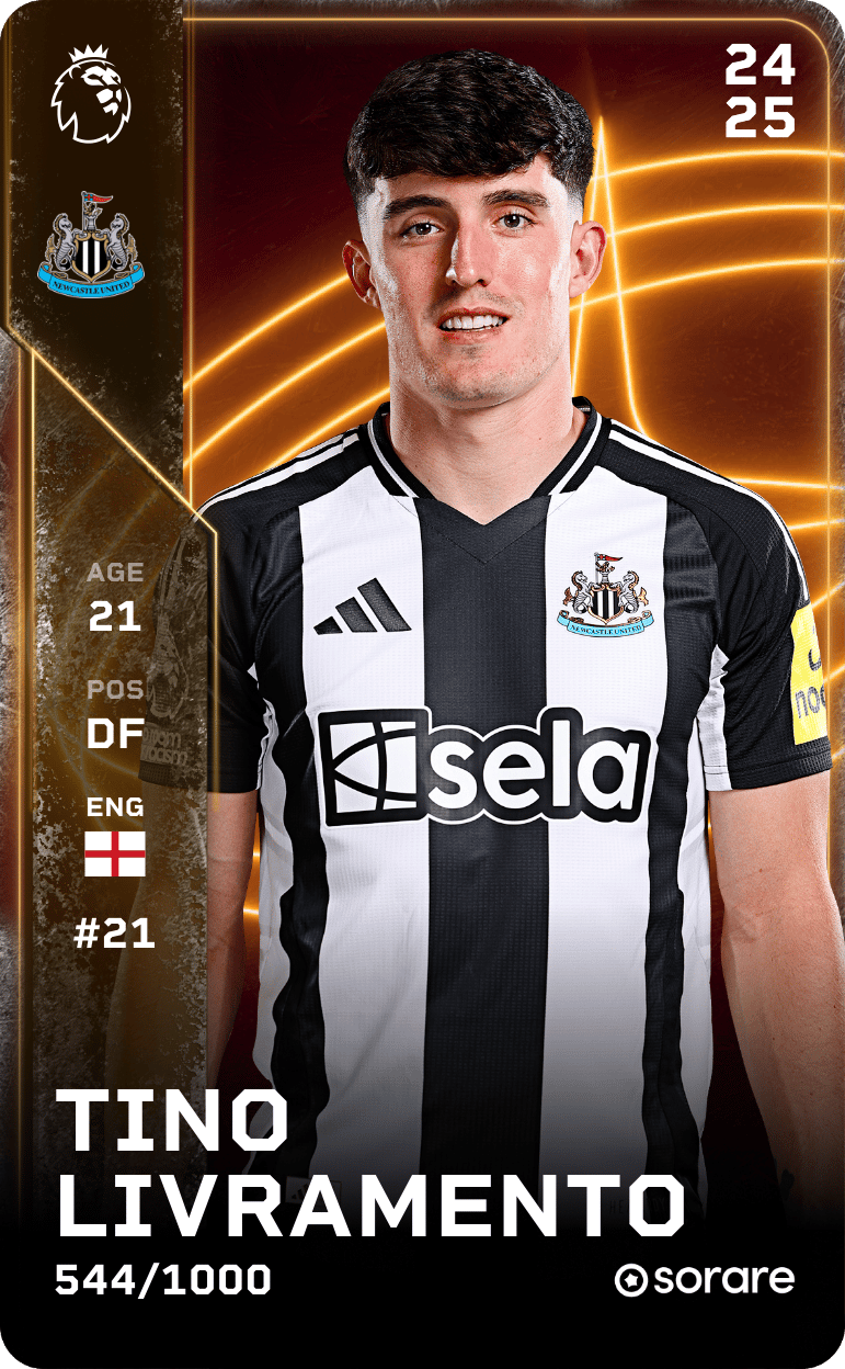 Tino Livramento 2024-25 • Limited 544/1000