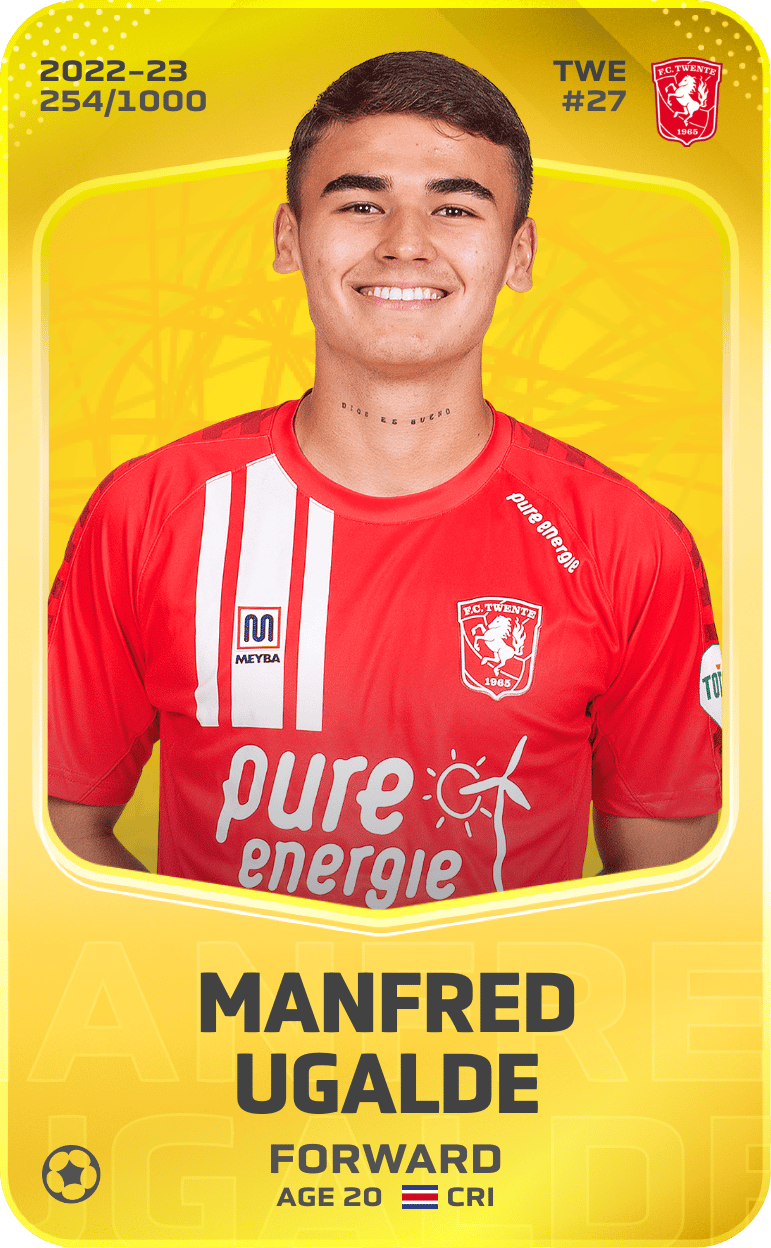 Manfred Ugalde 2022-23 • Limited 254/1000