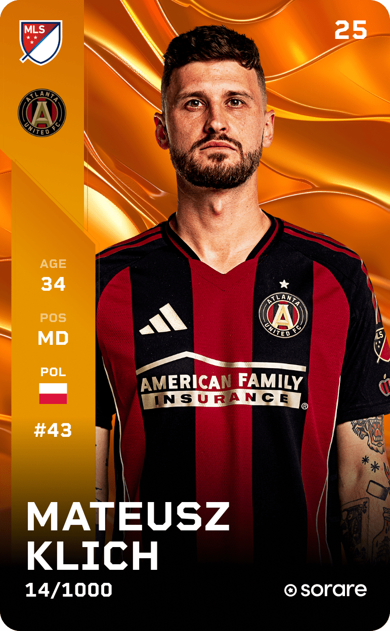 Mateusz Klich 2025-26 • Limited 14/1000