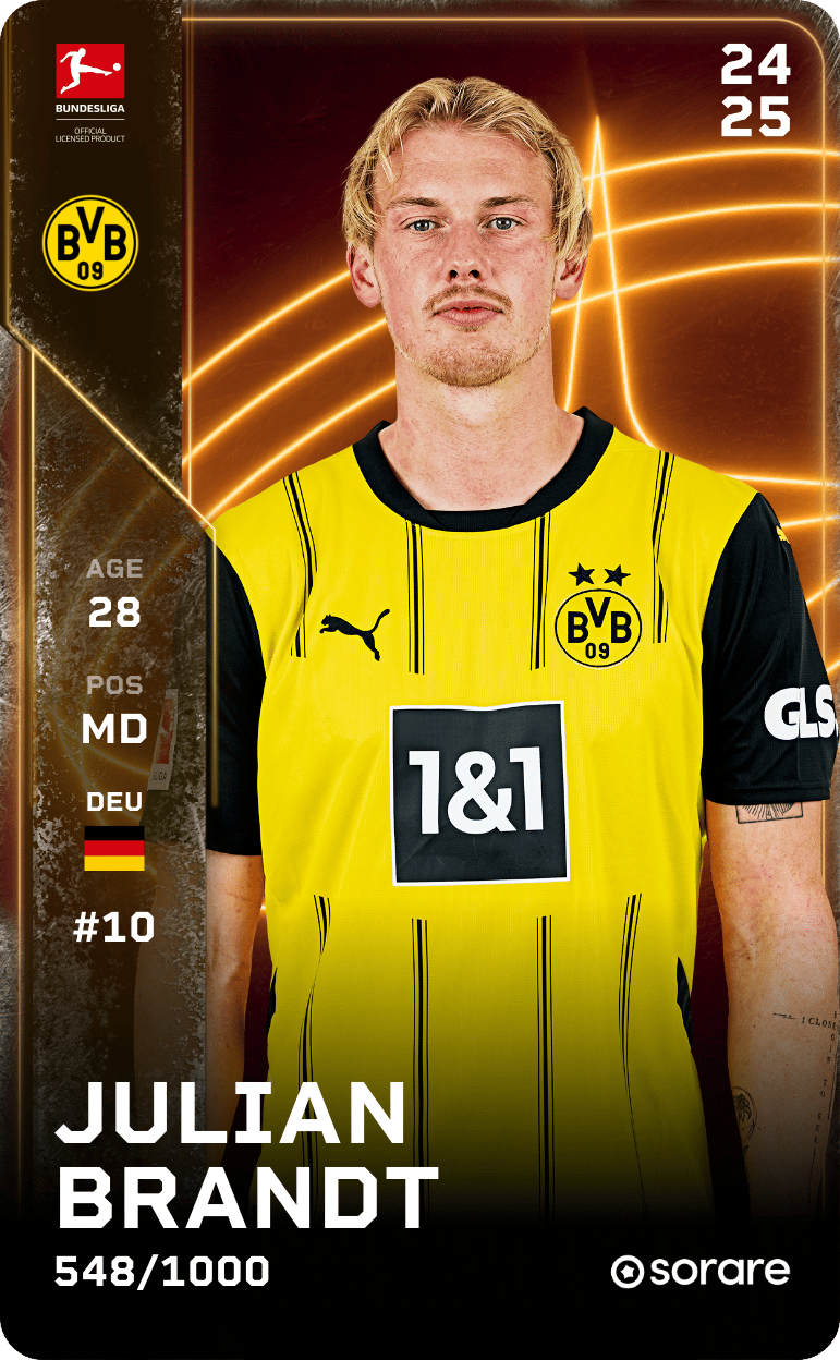 Julian Brandt 2024-25 • Limited 548/1000