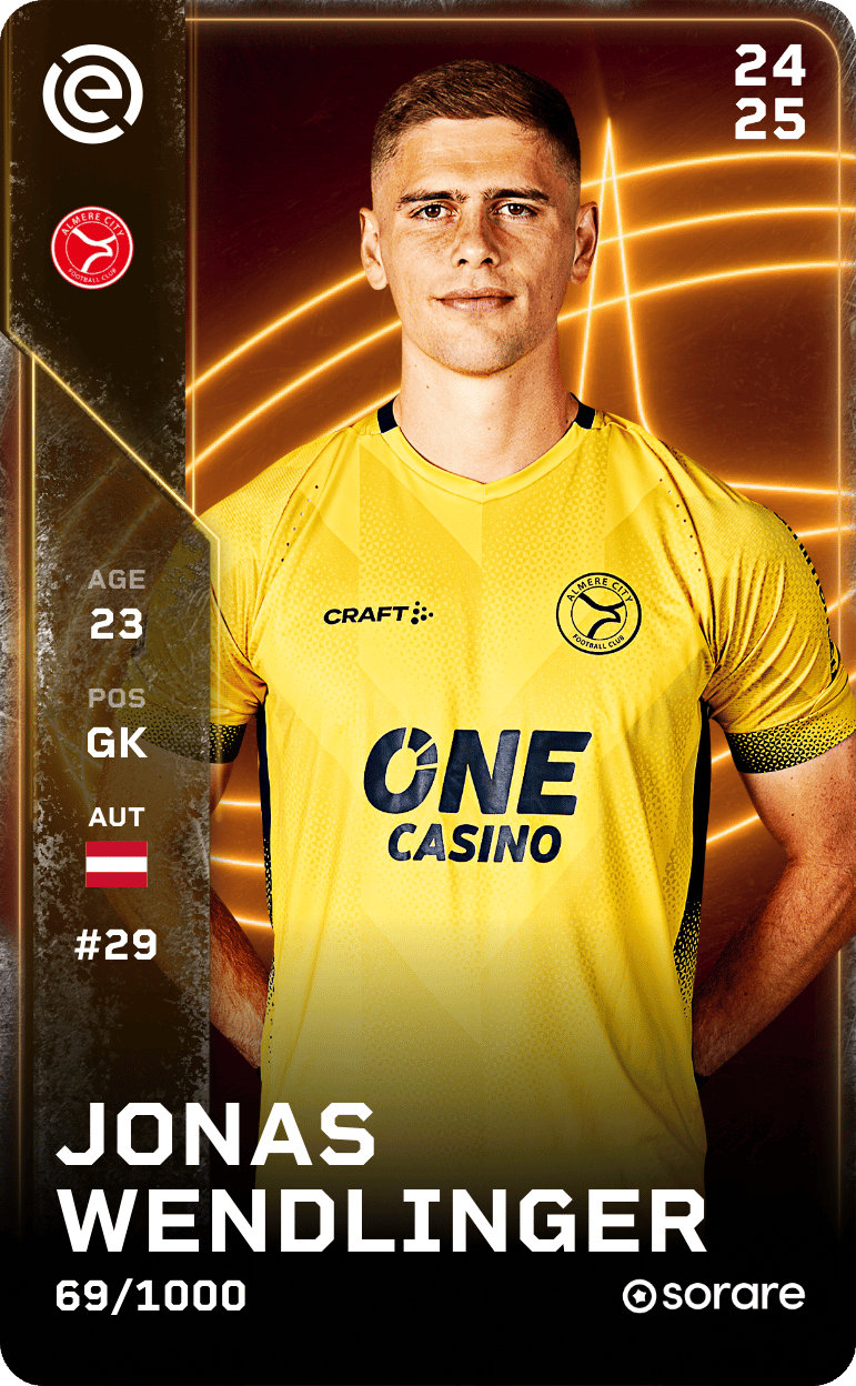 Jonas Wendlinger 2024-25 • Limited 69/1000