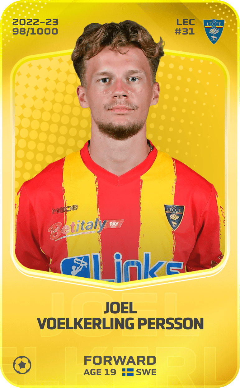 Joel Voelkerling Persson 2022-23 • Limited 98/1000