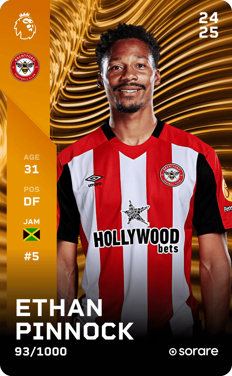 Ethan Pinnock 2024-25 • Limited 93/1000