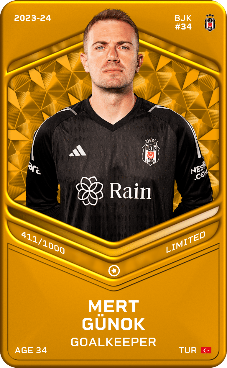 Mert Günok 2023-24 • Limited 411/1000