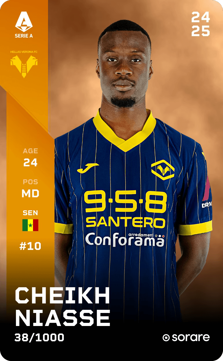 Cheikh Niasse 2024-25 • Limited 38/1000