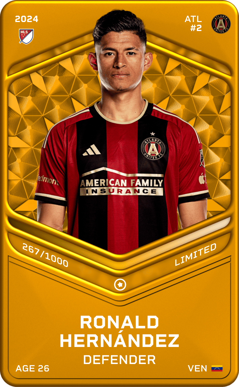 Ronald Hernández 2024-25 • Limited 267/1000