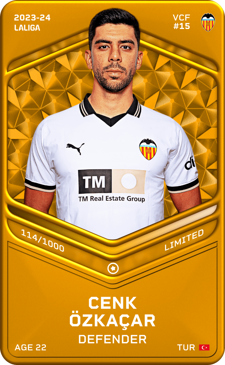 Cenk Özkaçar 2023-24 • Limited 114/1000
