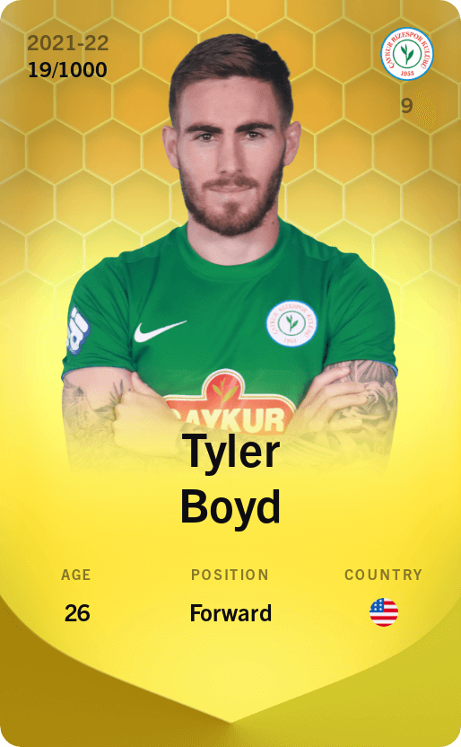 Tyler Boyd 2021-22 • Limited 19/1000