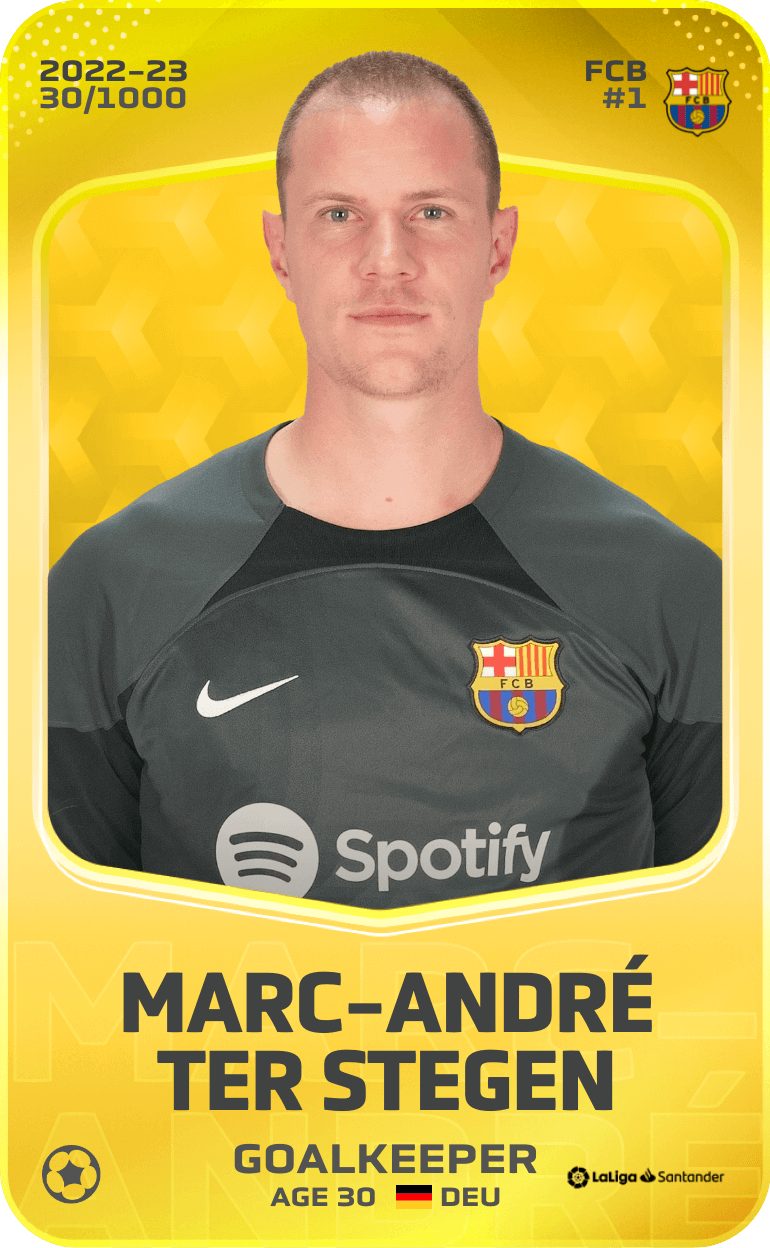 Marc-André ter Stegen 2022-23 • Limited 30/1000
