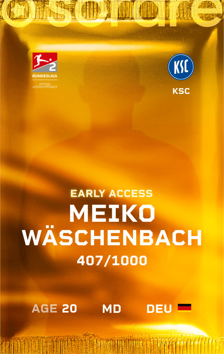 Meiko Wäschenbach 2024-25 • Limited 407/1000