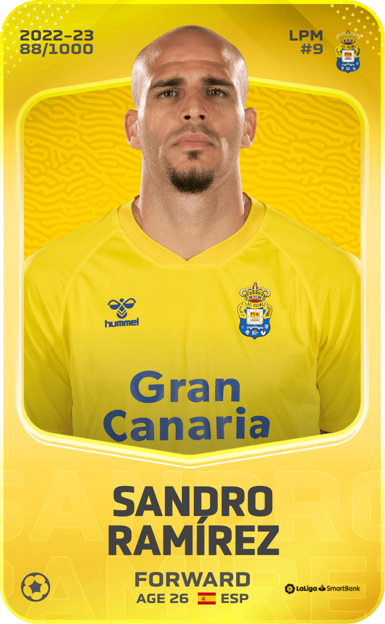 Sandro Ramírez 2022-23 • Limited 88/1000