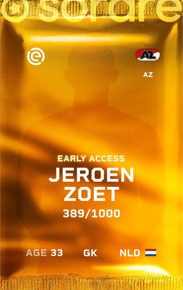 Jeroen Zoet 2024-25 • Limited 389/1000