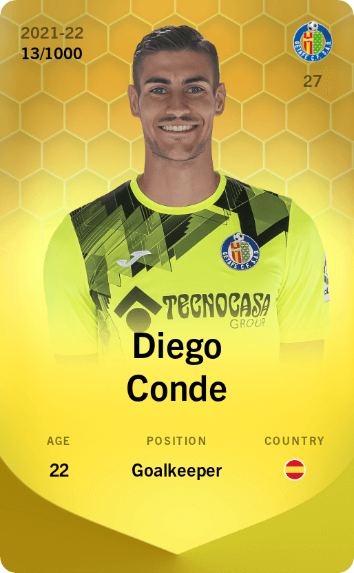 Diego Conde 2021-22 • Limited 13/1000