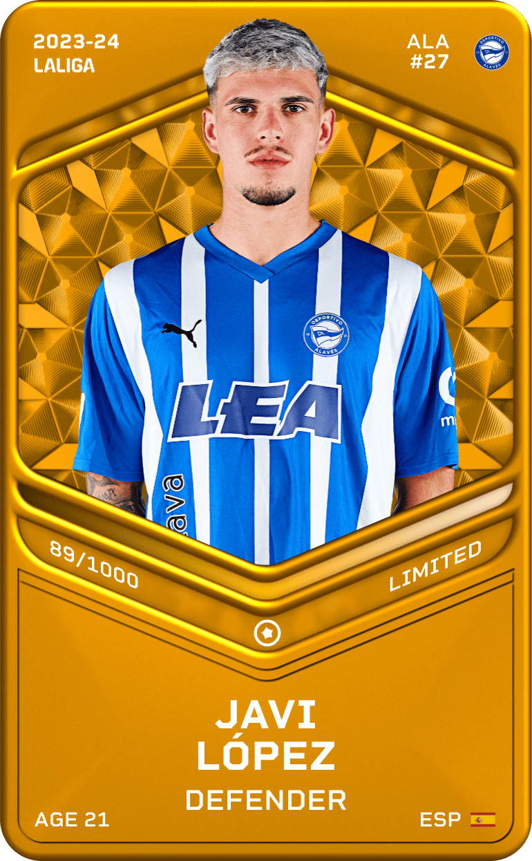 Javi López 2023-24 • Limited 89/1000
