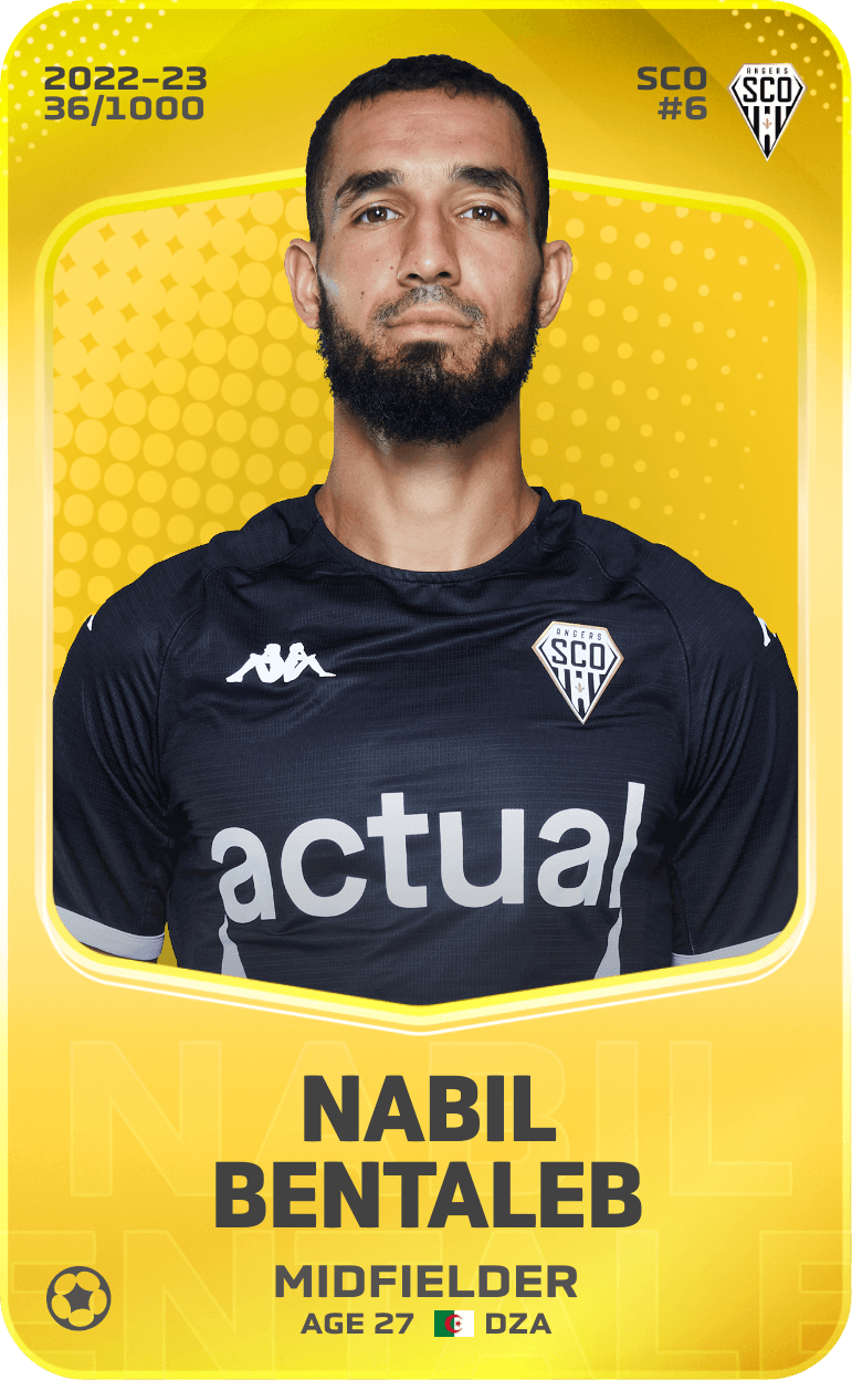 Nabil Bentaleb 2022-23 • Limited 36/1000
