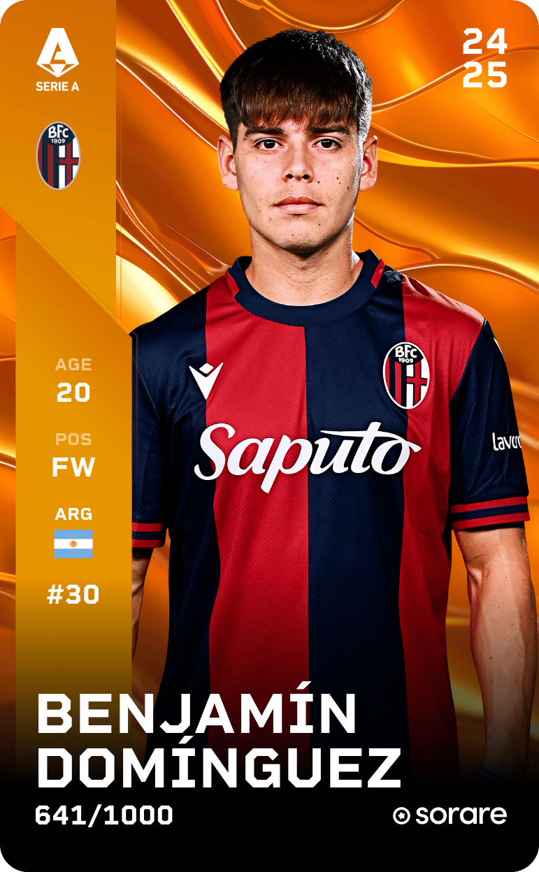 Benjamín Domínguez 2024-25 • Limited 641/1000