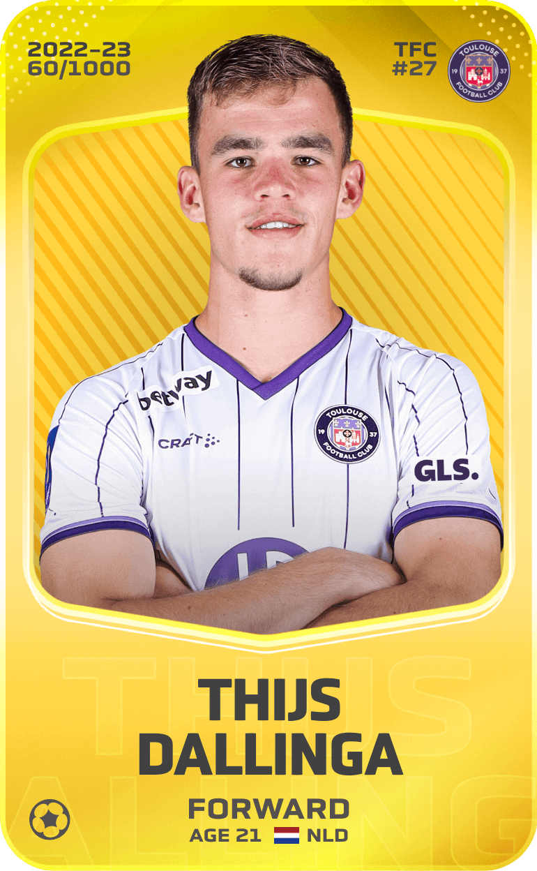 Thijs Dallinga 2022-23 • Limited 60/1000