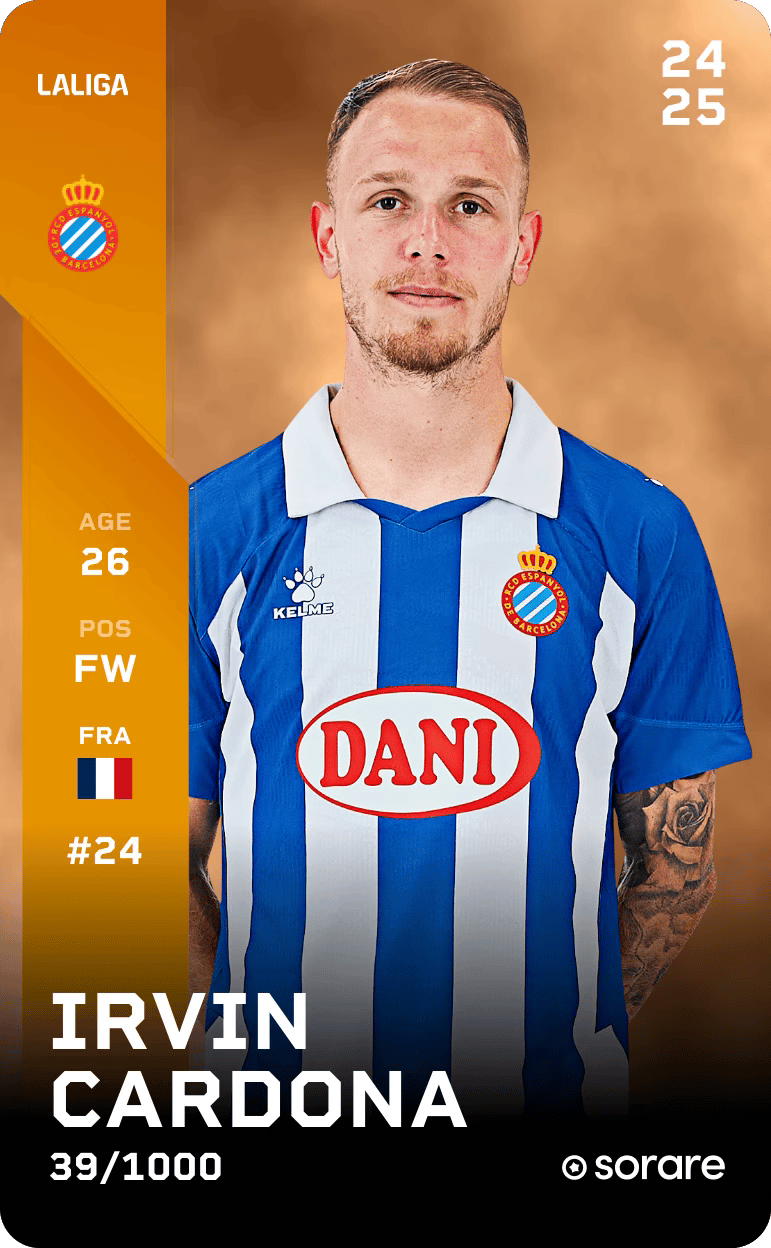 Irvin Cardona 2024-25 • Limited 39/1000
