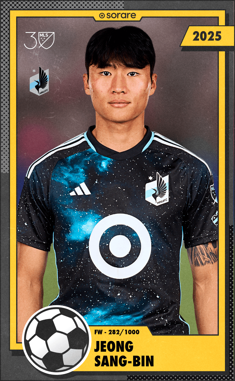 Jeong Sang-Bin 2025-26 • Limited 282/1000