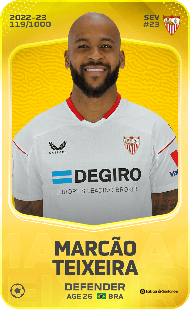 Marcão Teixeira 2022-23 • Limited 119/1000