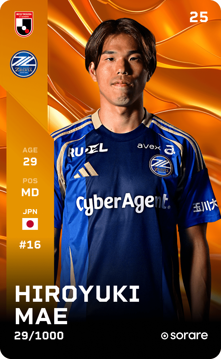 Hiroyuki Mae 2025-26 • Limited 29/1000