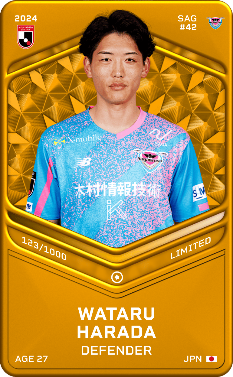 Wataru Harada 2024-25 • Limited 123/1000