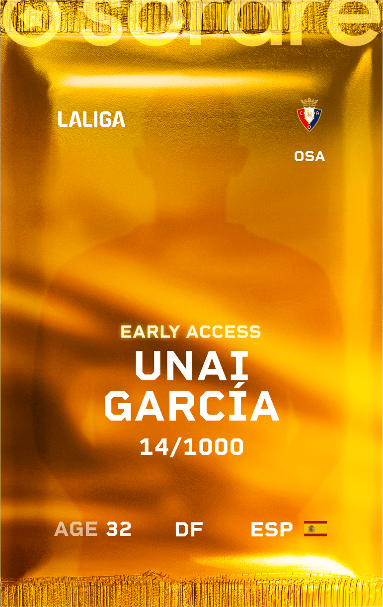 Unai García 2024-25 • Limited 14/1000
