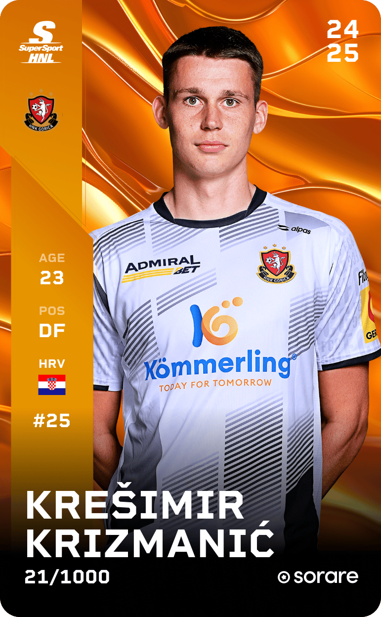 Krešimir Krizmanić 2024-25 • Limited 21/1000