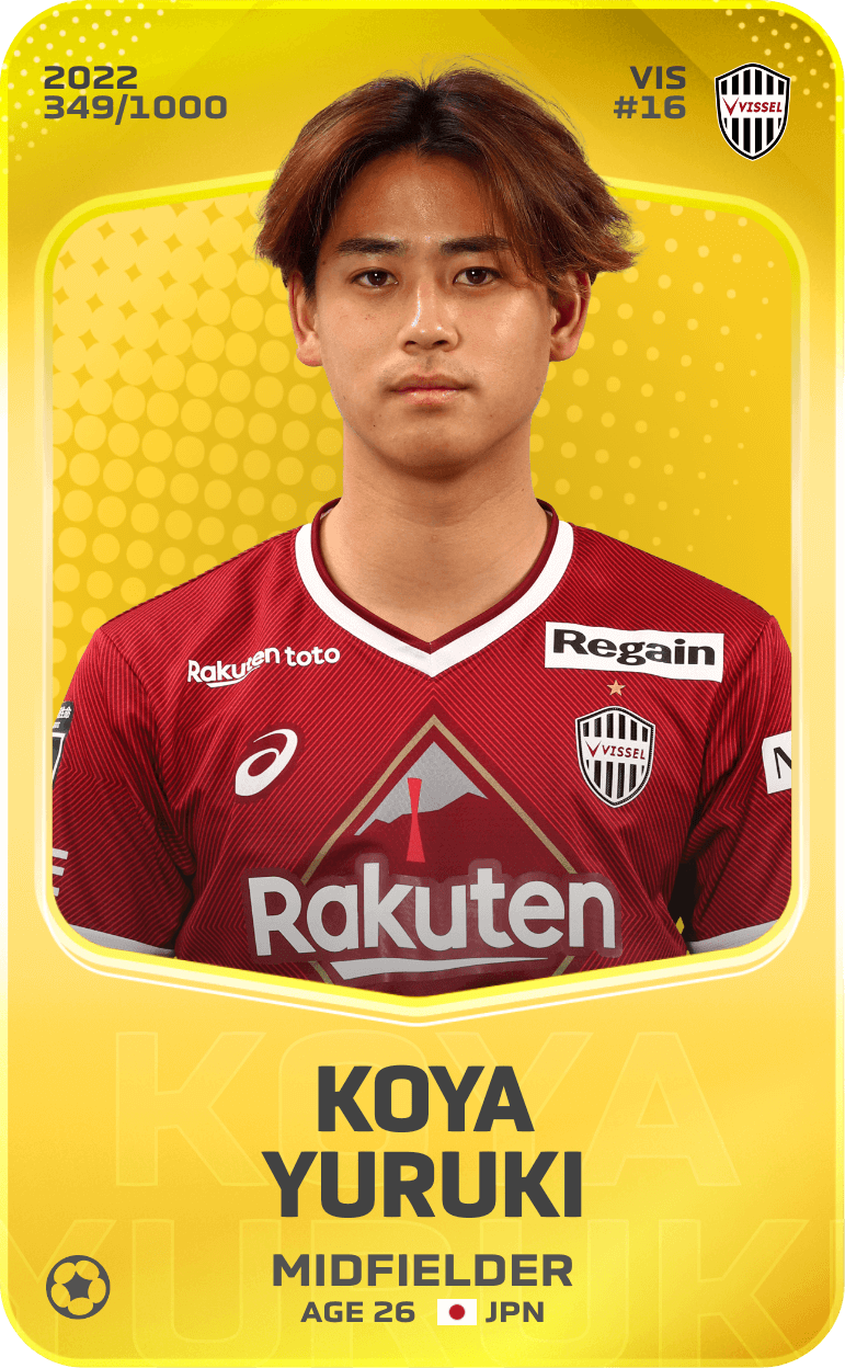 Koya Yuruki 2022-23 • Limited 349/1000