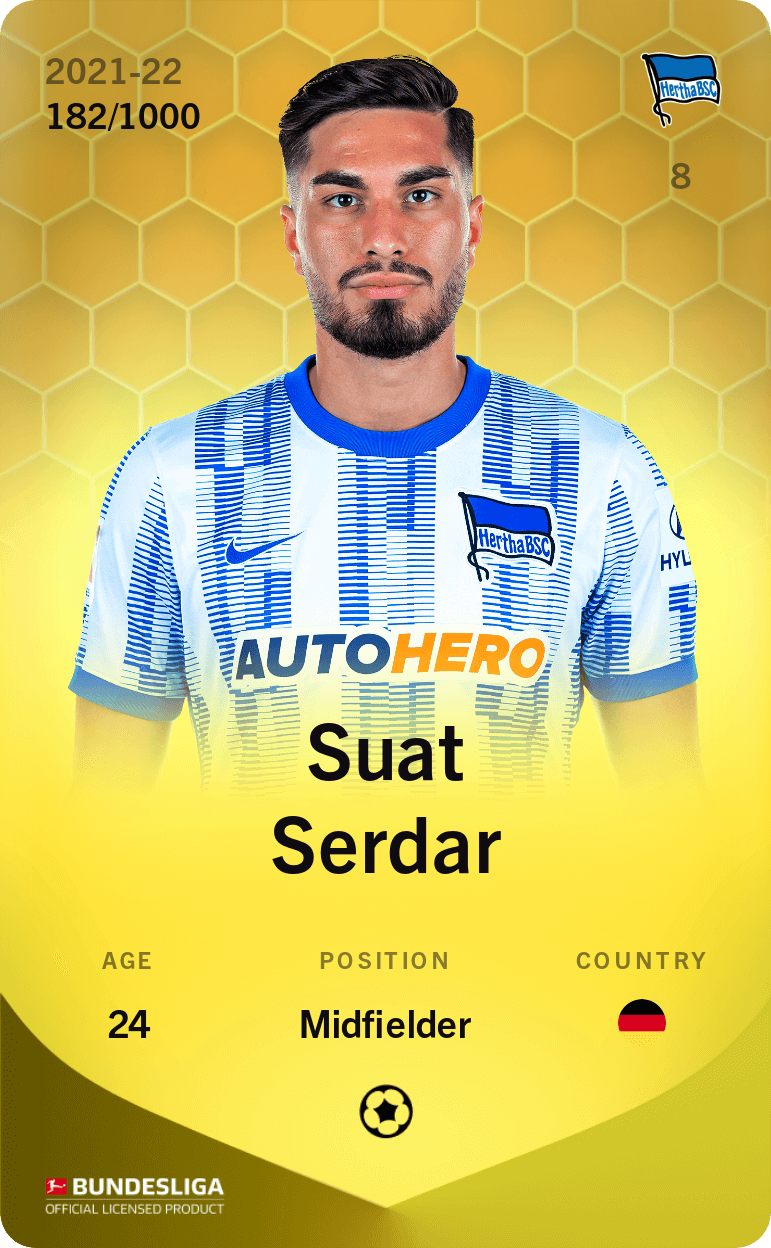 Suat Serdar 2021-22 • Limited 182/1000