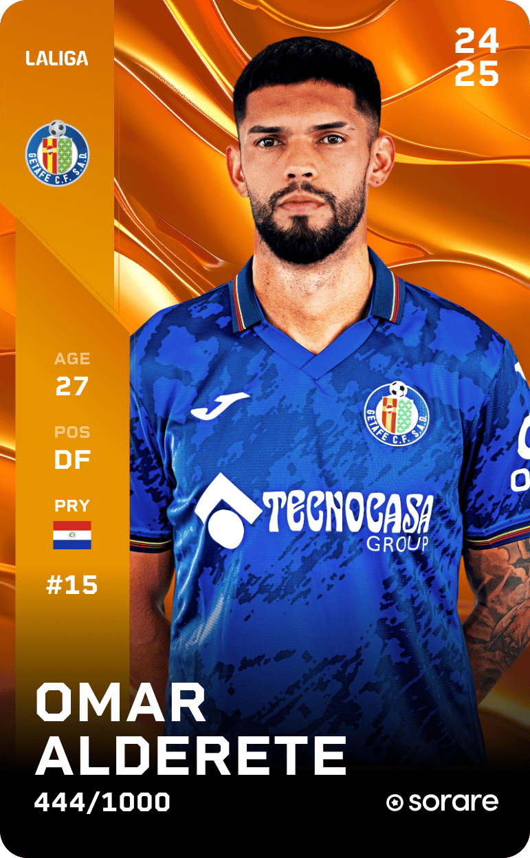 Omar Alderete 2024-25 • Limited 444/1000