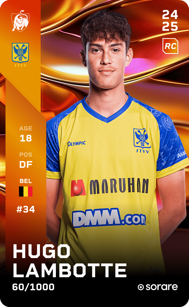 Hugo Lambotte 2024-25 • Limited 60/1000