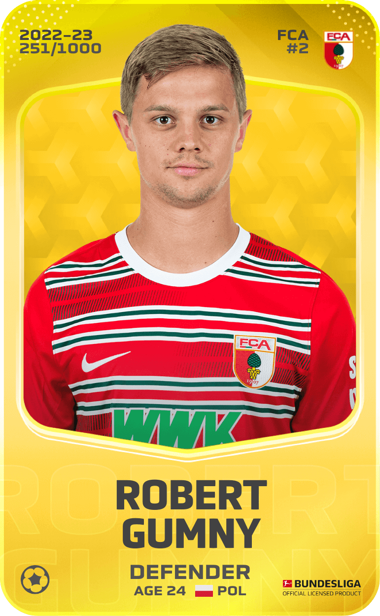 Robert Gumny 2022-23 • Limited 251/1000