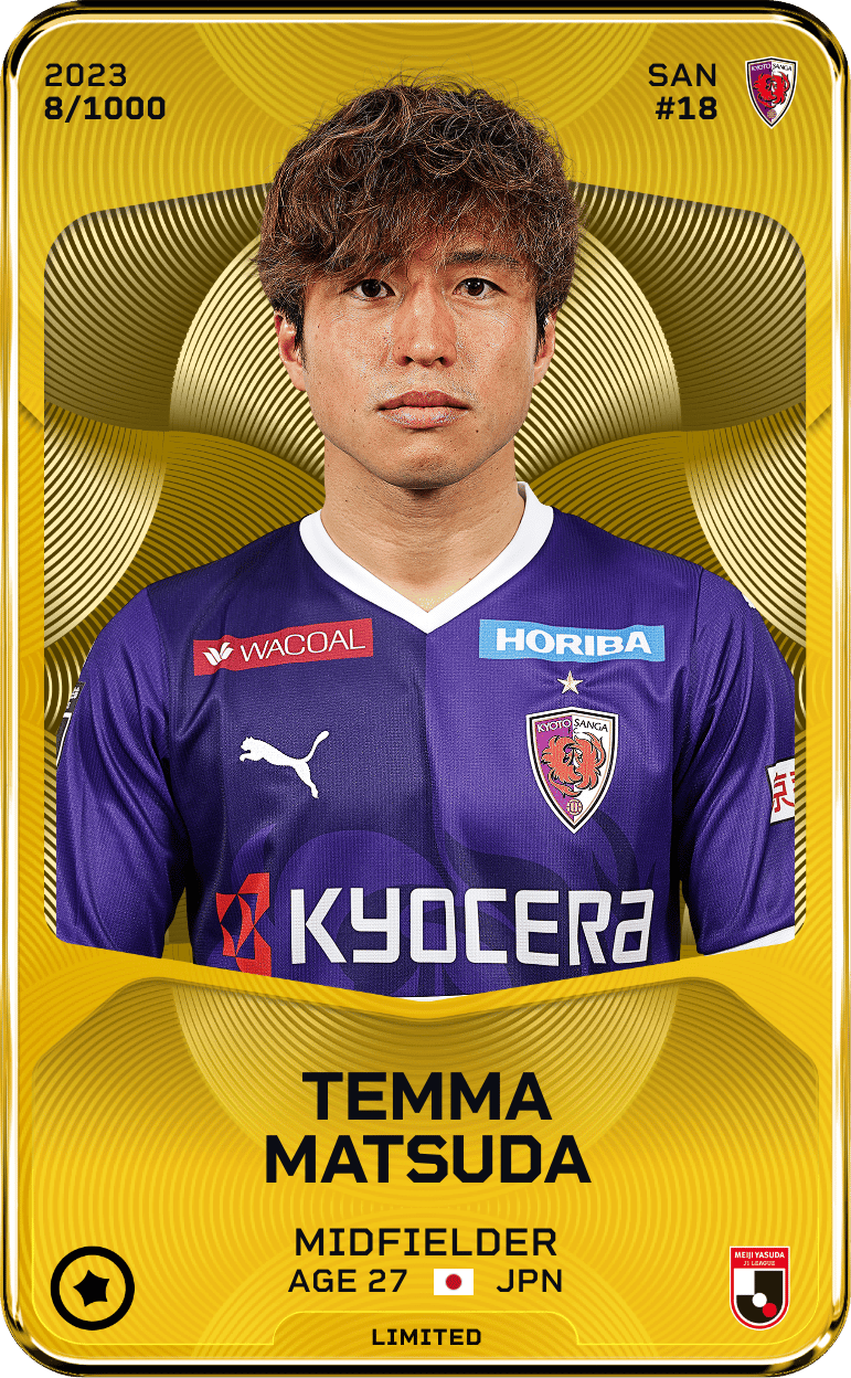 Temma Matsuda 2023-24 • Limited 8/1000
