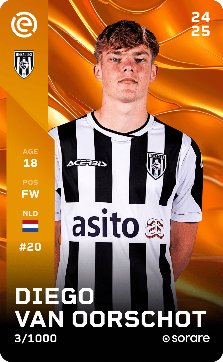 Diego van Oorschot 2024-25 • Limited 3/1000
