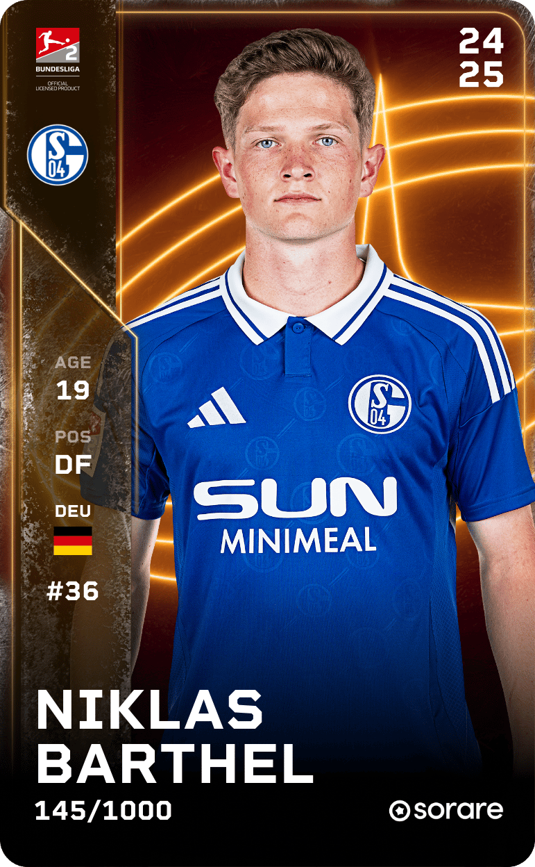 Niklas Barthel 2024-25 • Limited 145/1000