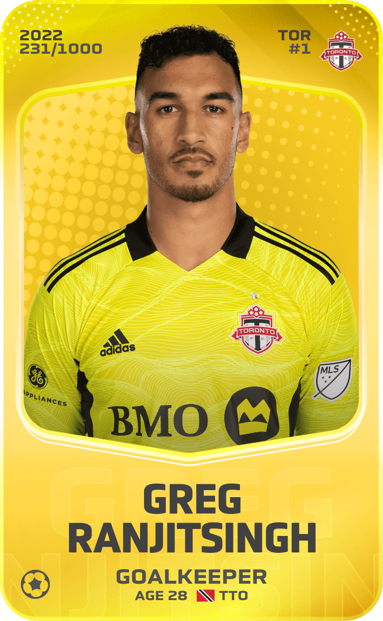 Greg Ranjitsingh 2022-23 • Limited 231/1000