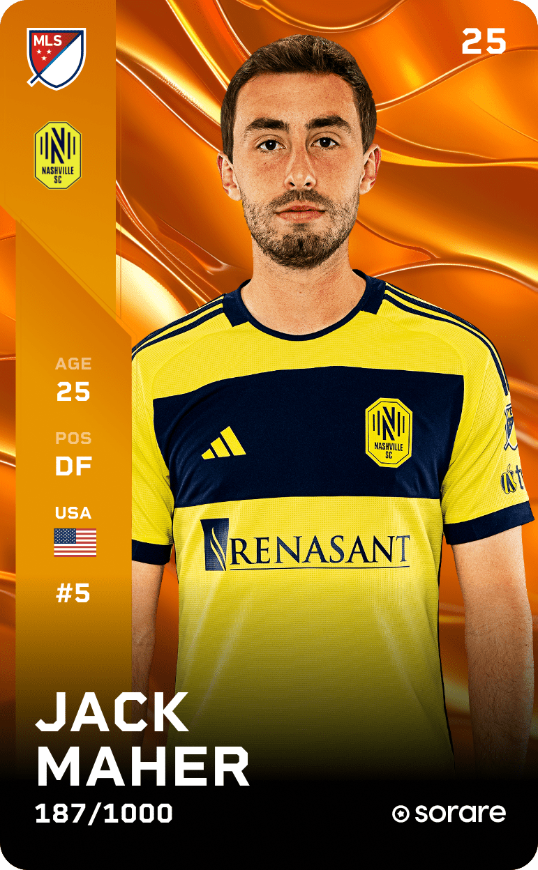 Jack Maher 2025-26 • Limited 187/1000