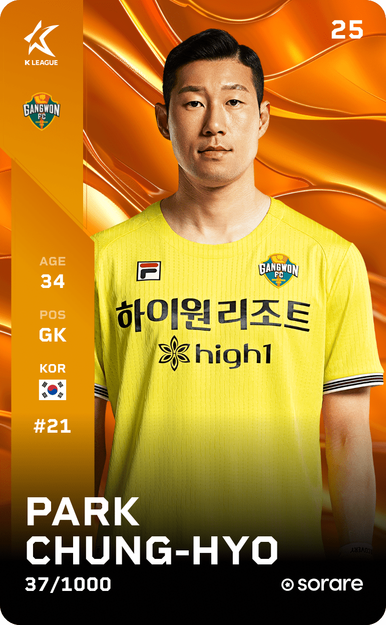Park Cheong-Hyo 2025-26 • Limited 37/1000