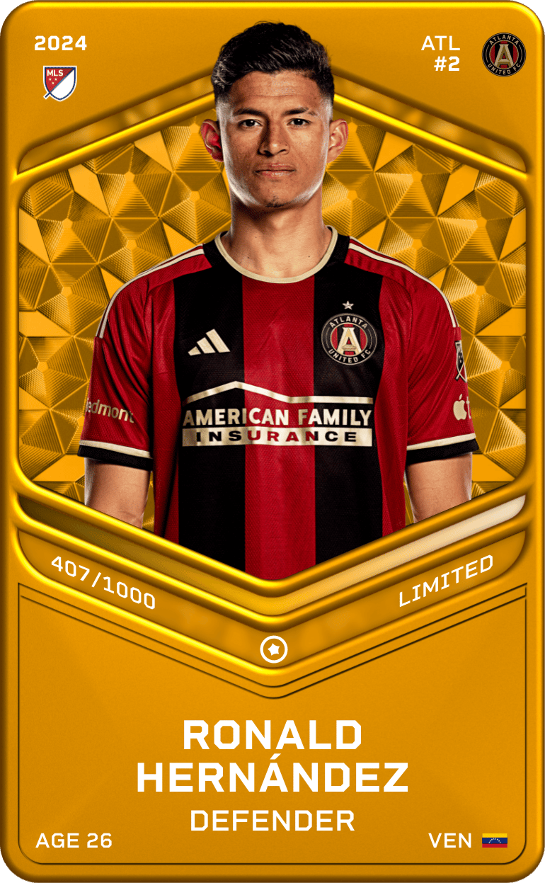 Ronald Hernández 2024-25 • Limited 407/1000