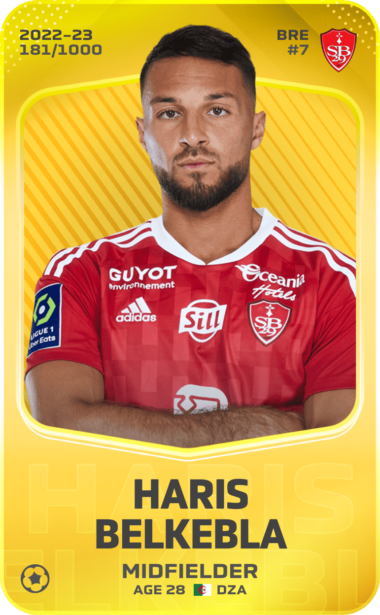 Haris Belkebla 2022-23 • Limited 181/1000