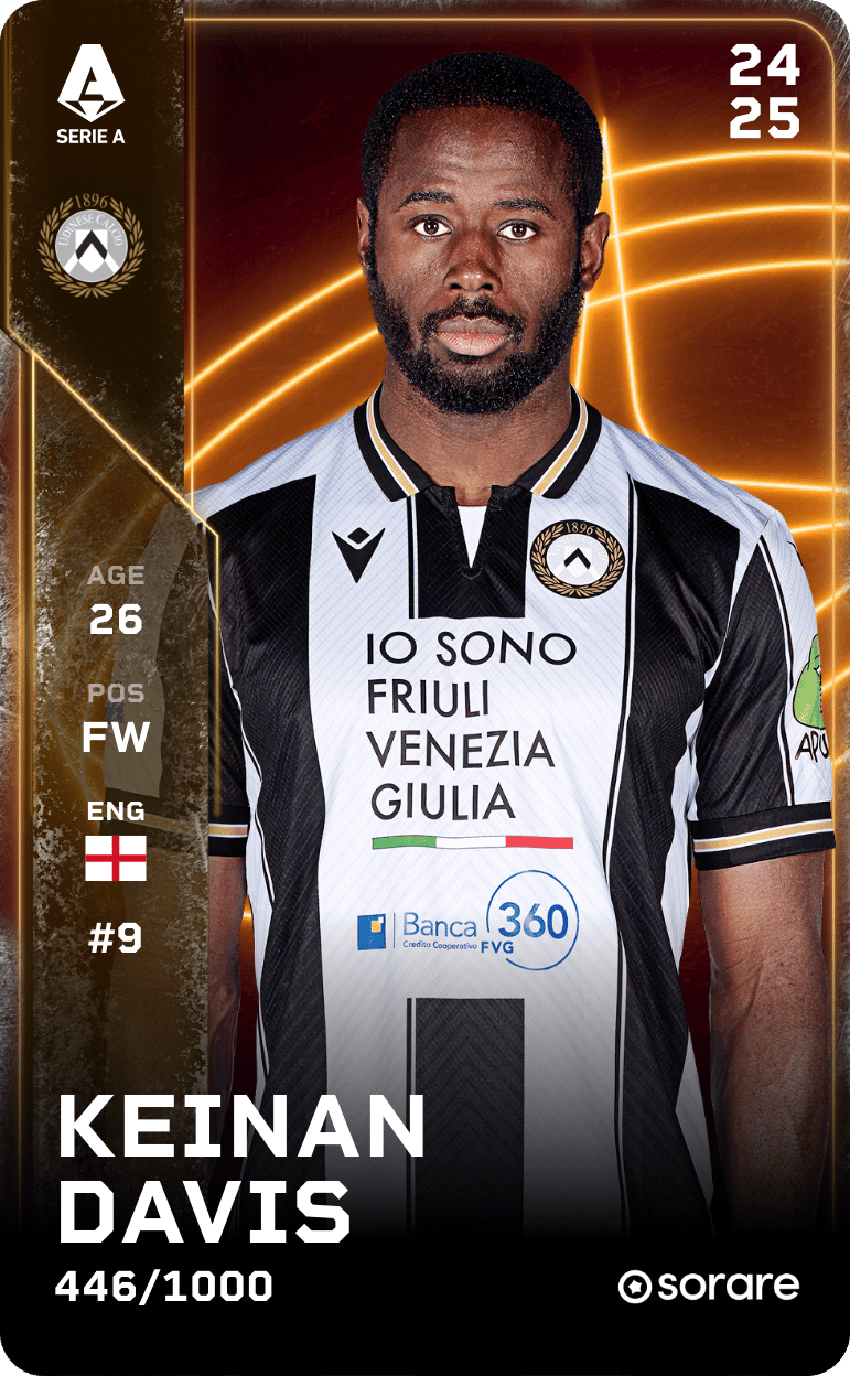 Keinan Davis 2024-25 • Limited 446/1000