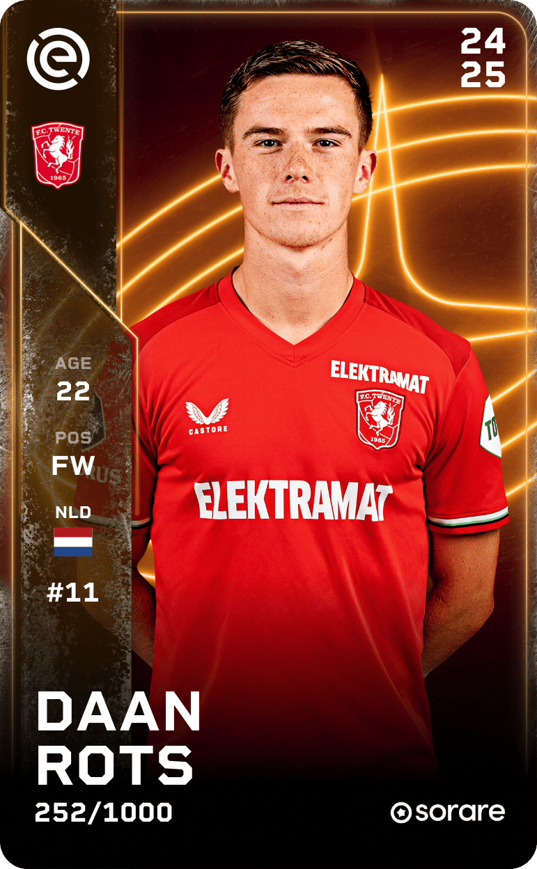 Daan Rots 2024-25 • Limited 252/1000