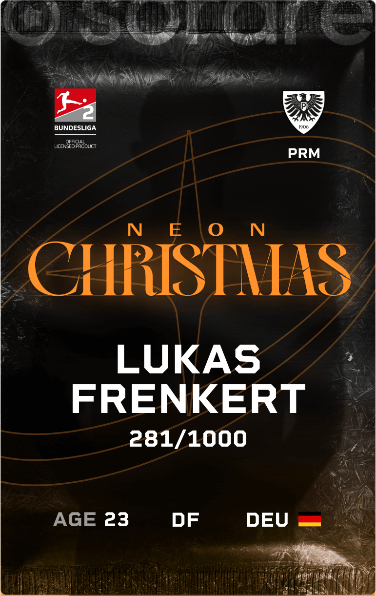 Lukas Frenkert 2024-25 • Limited 281/1000