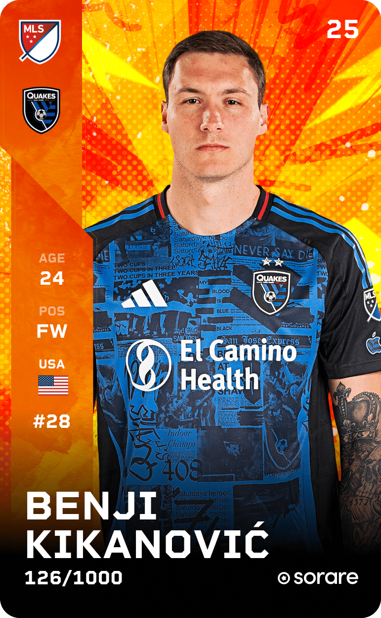 Benji Kikanović 2025-26 • Limited 126/1000