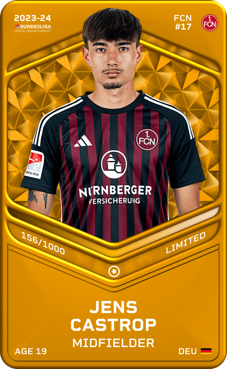 Jens Castrop 2023-24 • Limited 156/1000