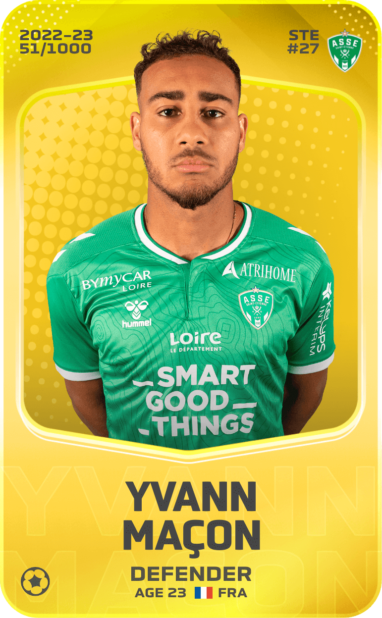 Yvann Maçon 2022-23 • Limited 51/1000