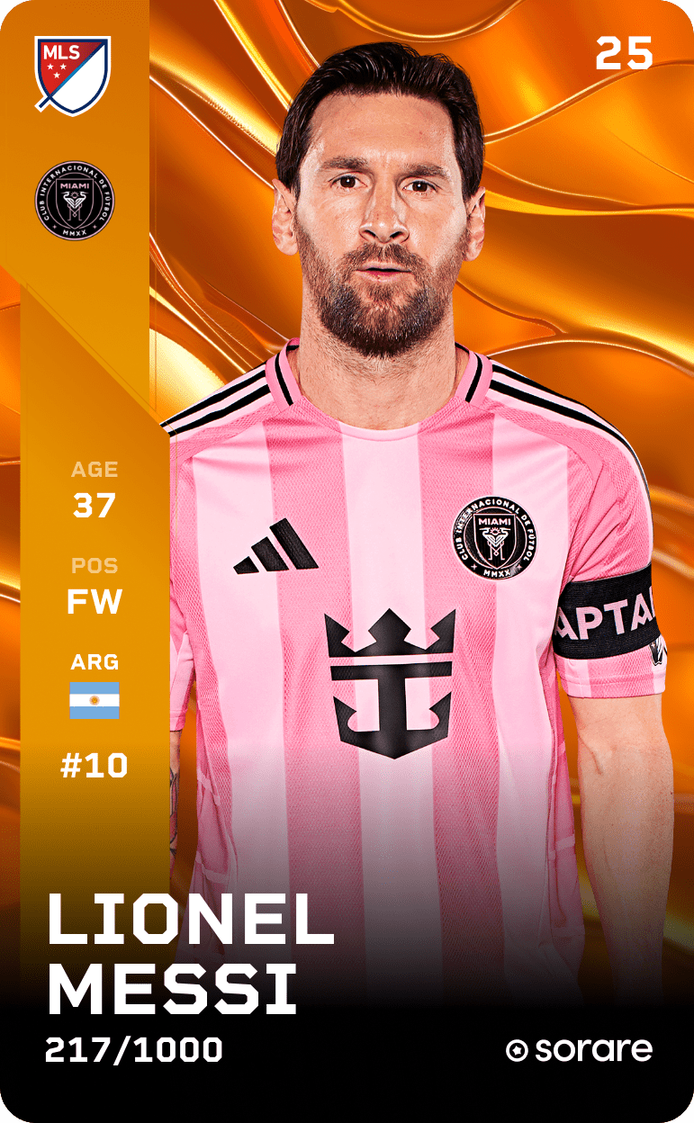 Lionel Messi 2025-26 • Limited 217/1000