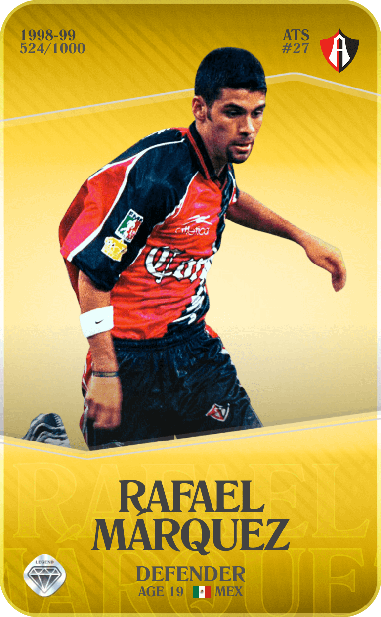 Rafael Márquez 1998-99 • Limited 524/1000