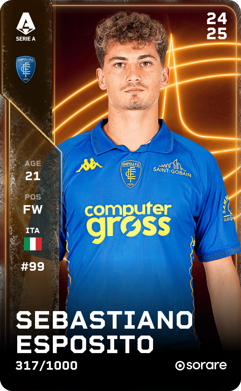 Sebastiano Esposito 2024-25 • Limited 317/1000